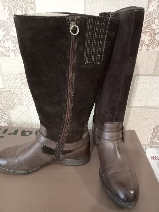 Сапоги Tamaris (кожа/замша)