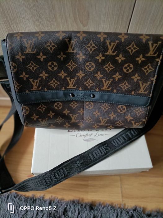 Torebka damska listonoszka stan idealny skórzane marka LouisVuitton ko