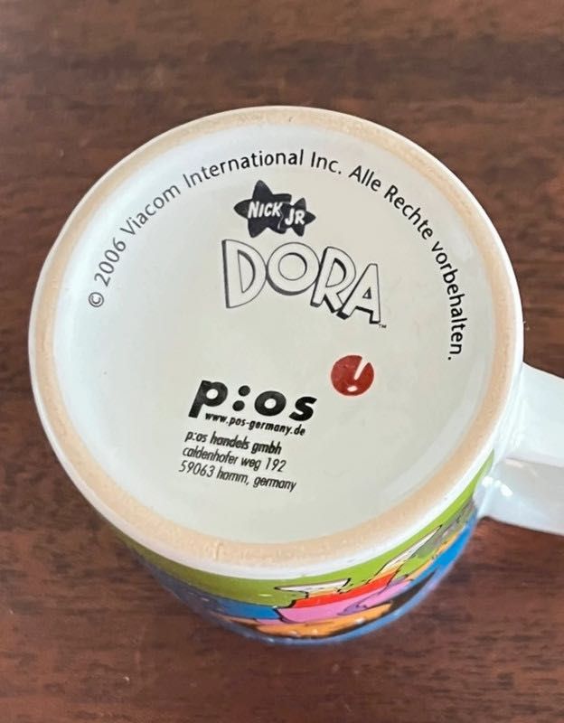 Pack Dora Exploradora Caneca Vintage + dvd “Dora Salva o Dia”