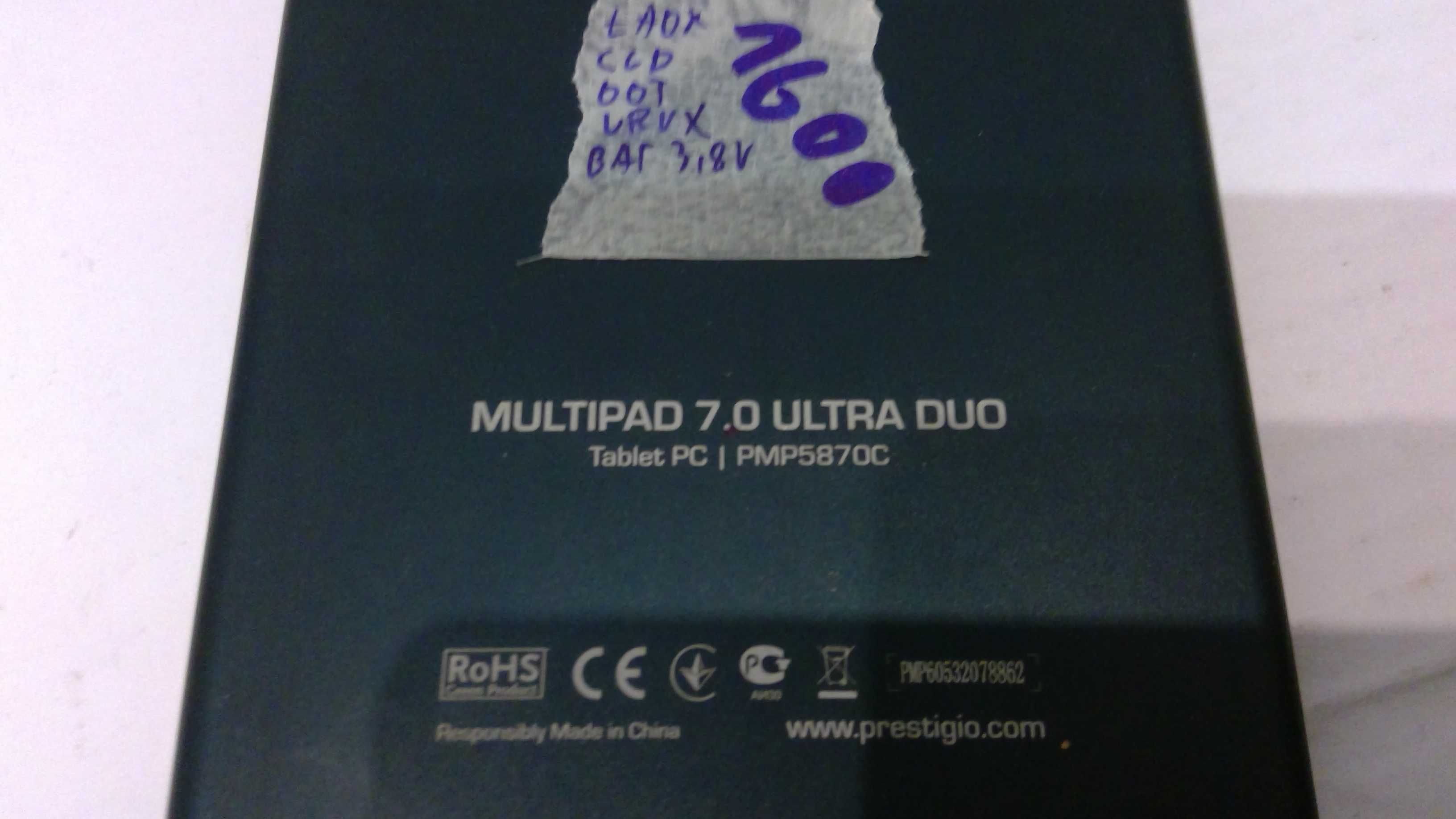 Tablet Prestigio Multipad 7.0 ULTRA DUO  PMP5870C nr1600