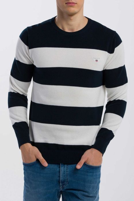 Мужской Свитер, свитшот  GANT COTTON PIQUE (ХЛ)