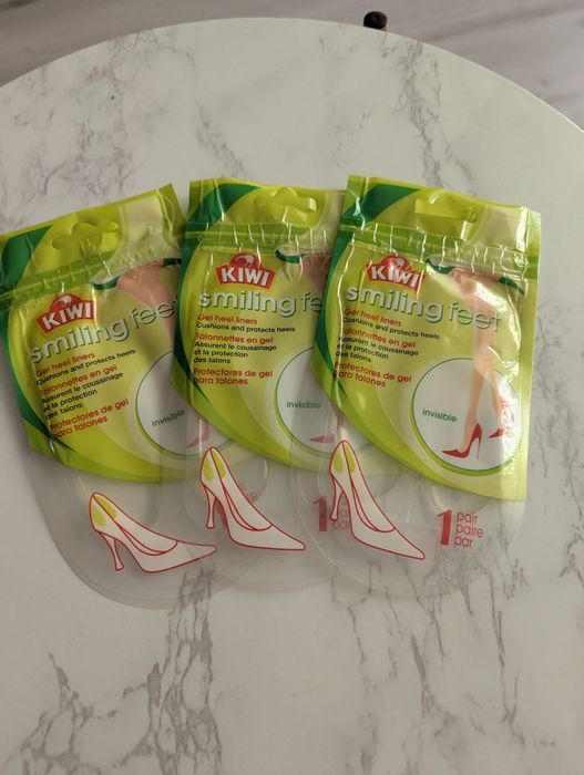 Kiwi smiling feet Gel heel liners , poduszki plastry żelowe