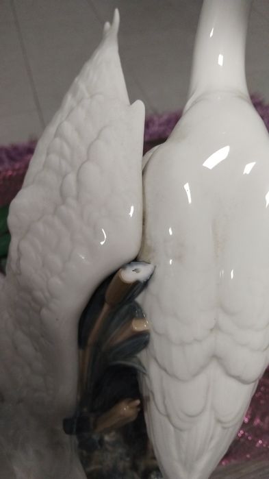 Escultura em Porcelana Garças Lladró - Animais
