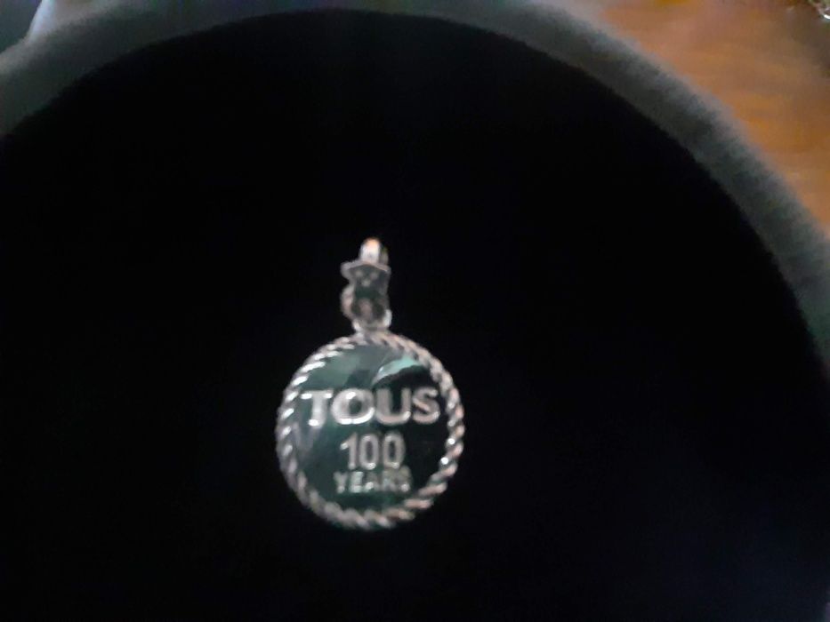 Medalha original Tous, Prata, comemorativa dos 100 anos, NOVA