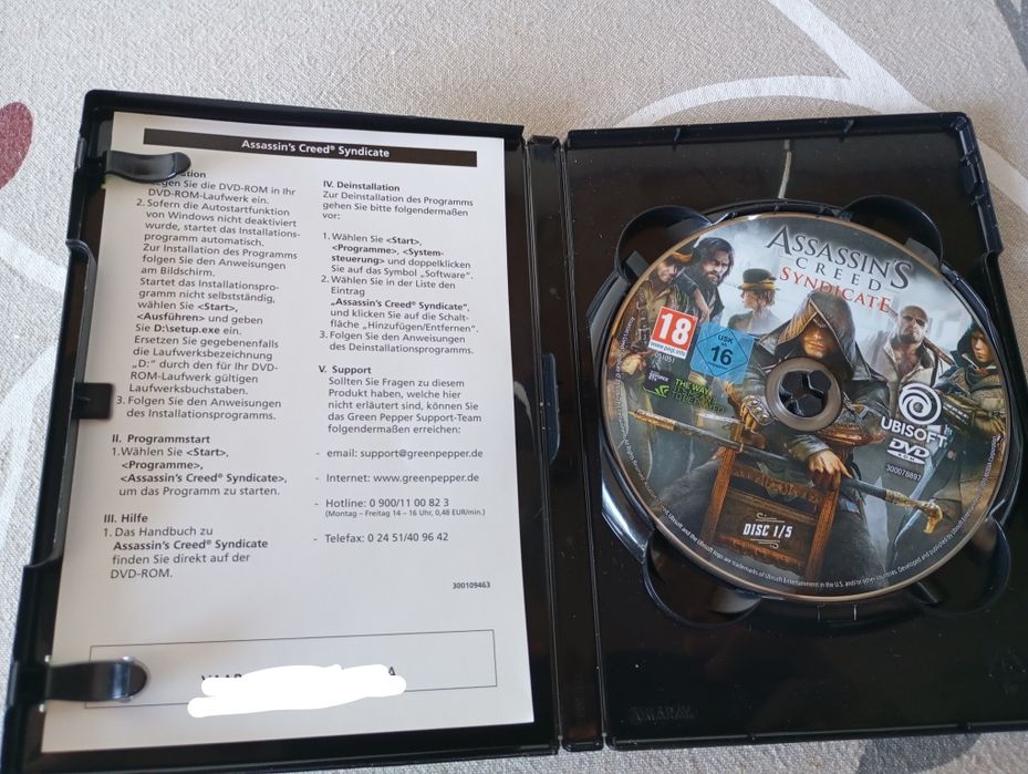Assassins Creed Syndicate Pc cdrom