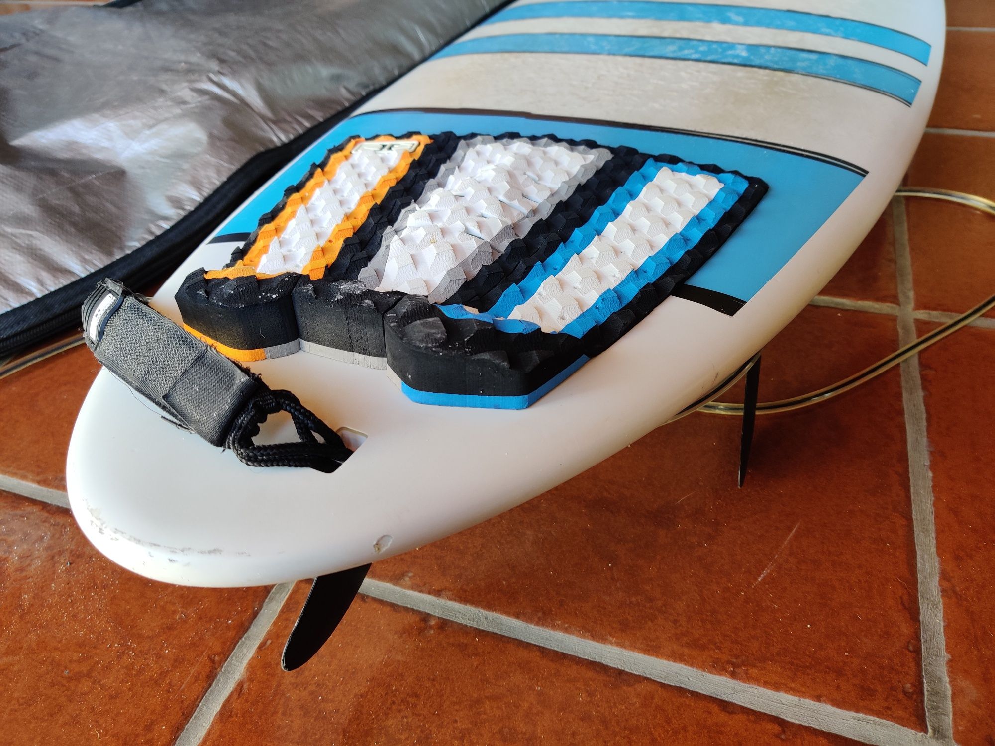 Prancha Surf Torq 6.8" + Deck + Capa