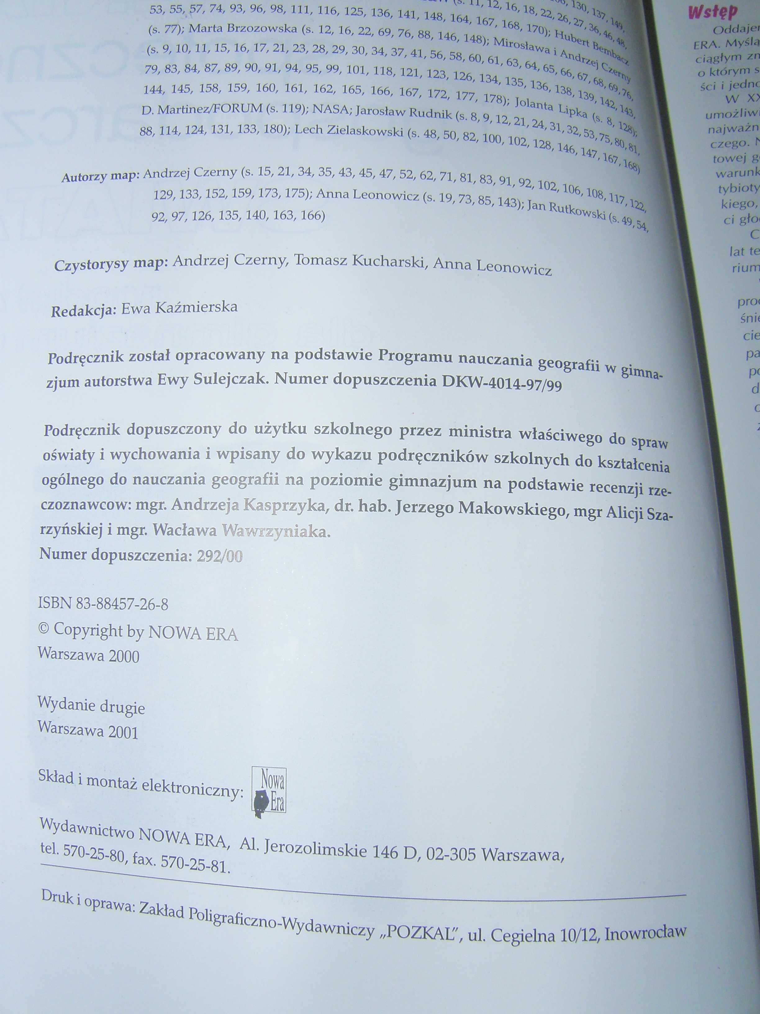 Geografia, podręcznik, moduł 3, gimnazjum, wydawnictwo Nowa Era.