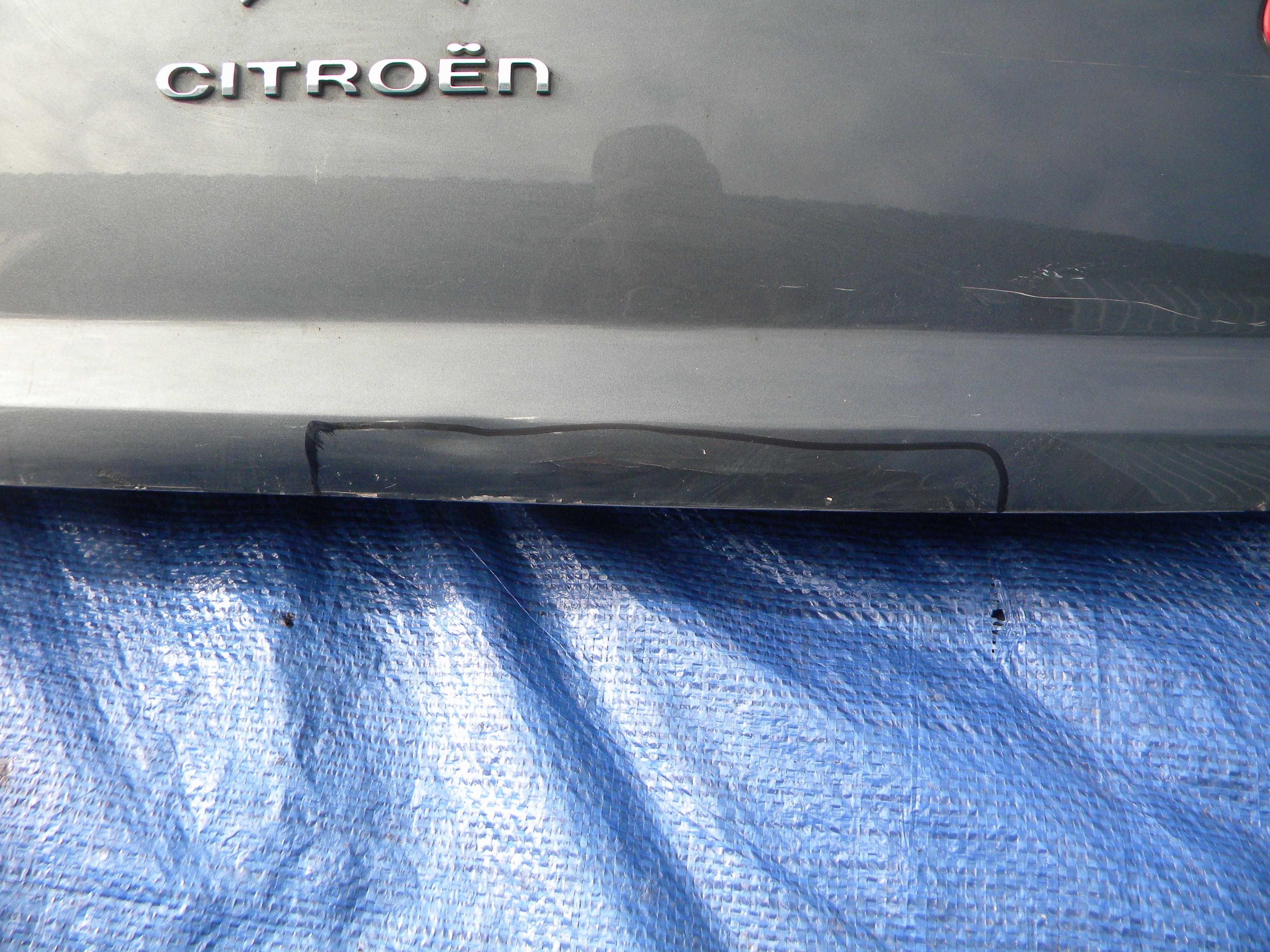 CITROEN C4 II B7 2011 KLAPA TYŁ Kompletna Spoiler Oryginał Opolskie