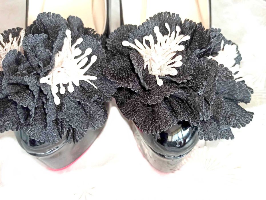 Pantofle na platformie, rozmiar 43