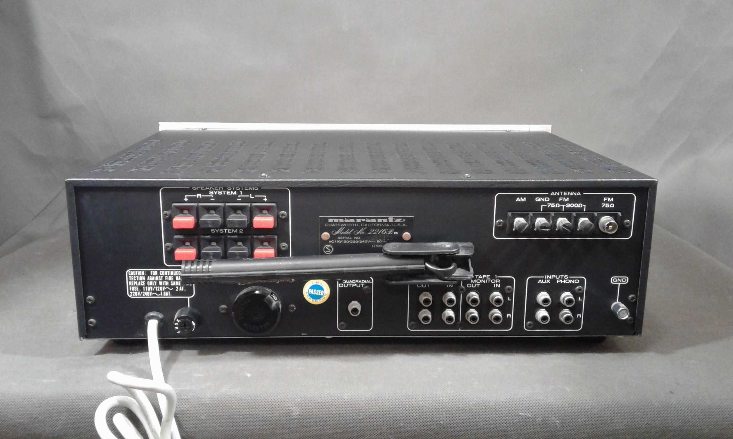 MARANTZ 2216 B ,amplituneer stereo