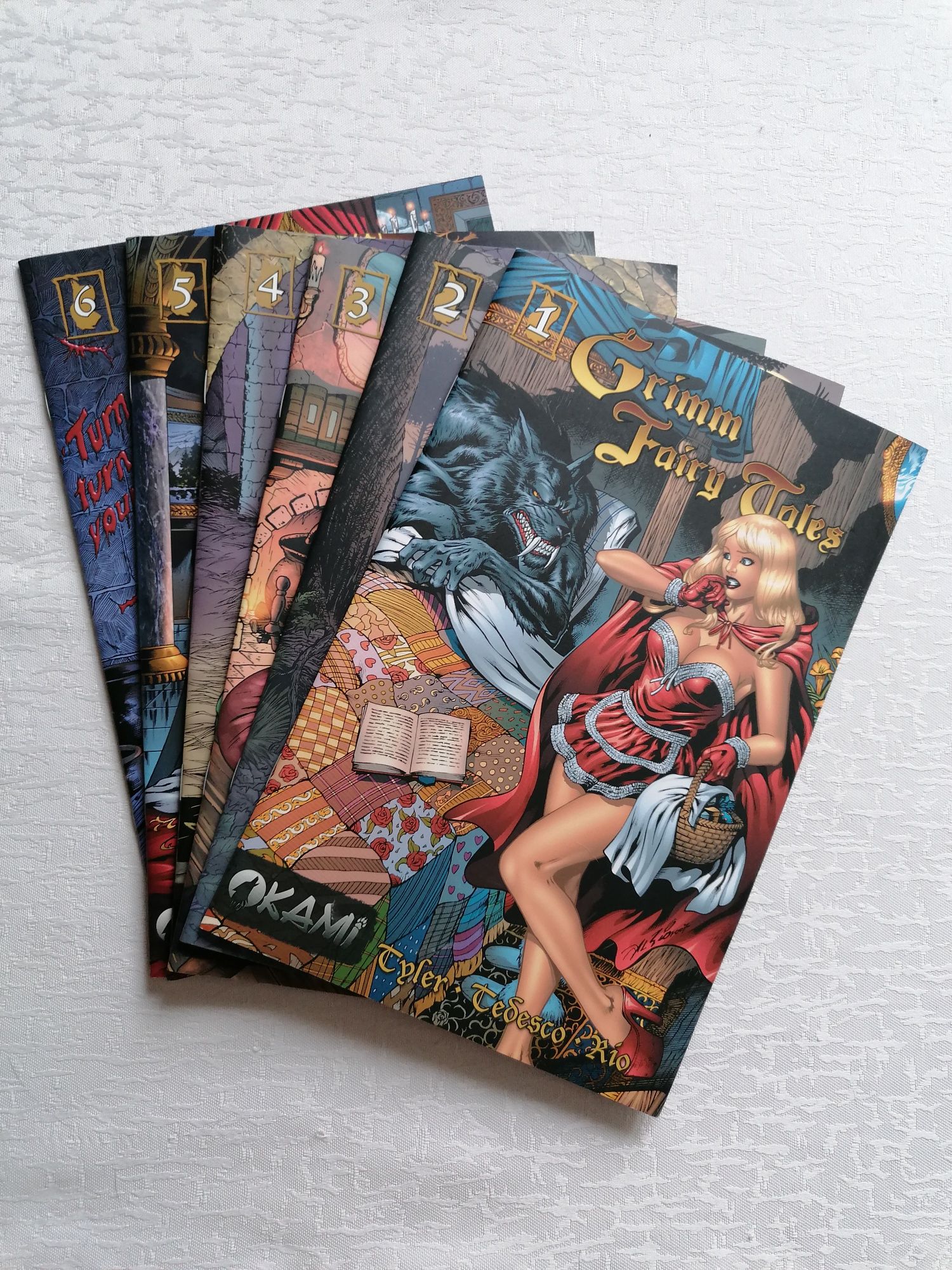 Grimm Fairy Tales 1-6 - Tyler, Tedesco i inni