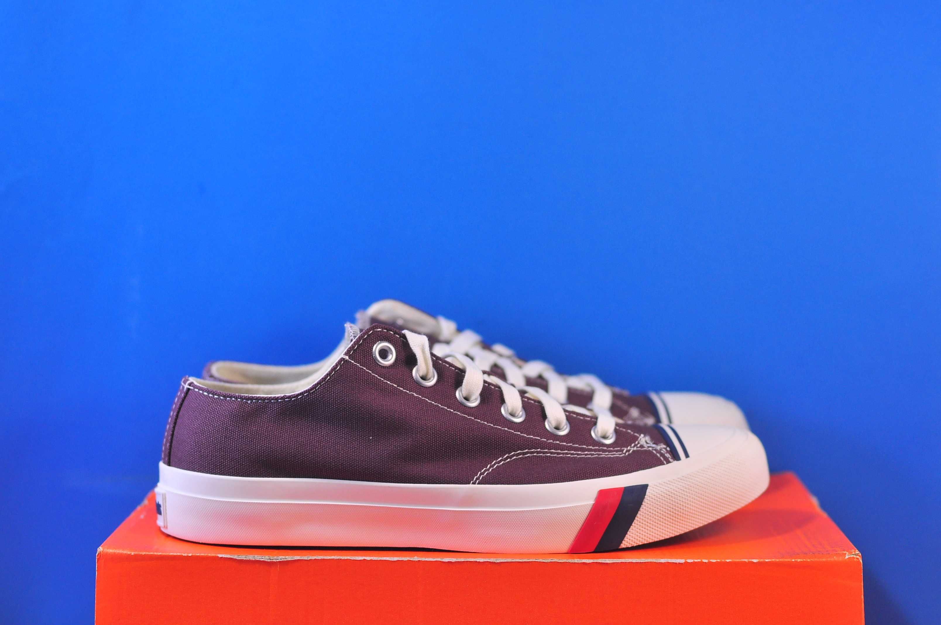 Кросівки Pro-Keds Royal Plus Canvas Blue  , Royal Low Canvas Bordeaux