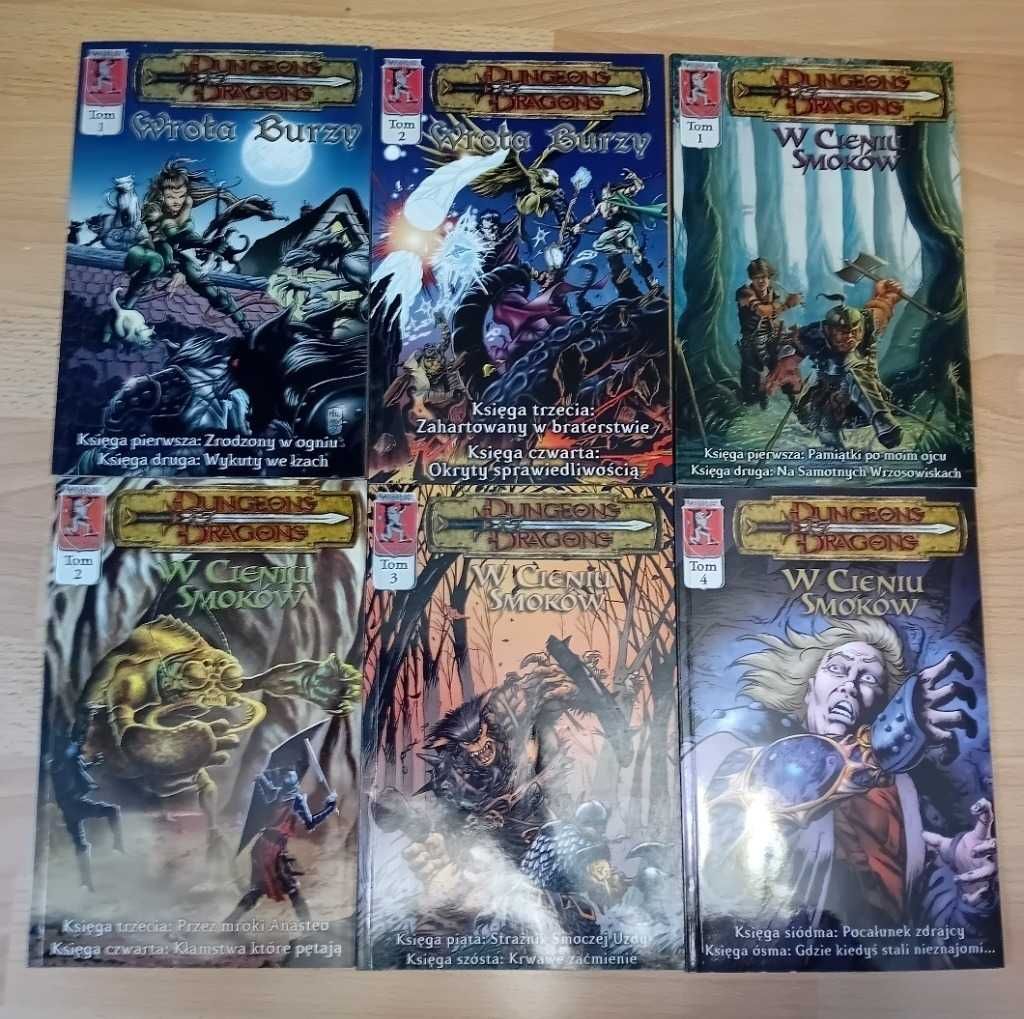 DUNGEONS DRAGONS 1-6 kpl jak nowe