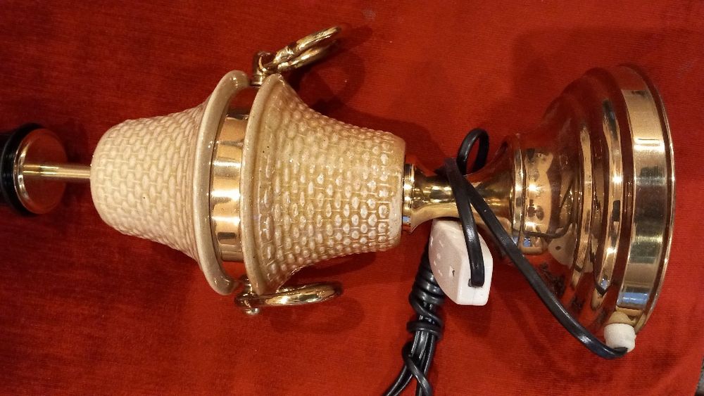 Lampka nocna na szafkę PRL