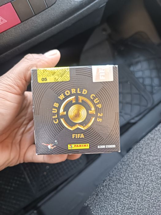 Panini Club World CUP 25 caixas 50 Saquetas