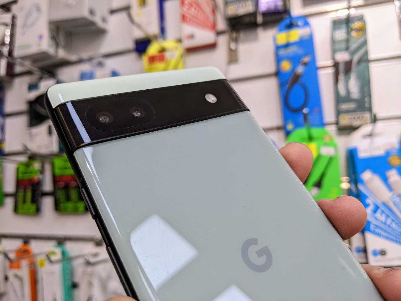 Телефон Google Pixel 6a 6/128gb Sage Sim та eSim неймовірна камера