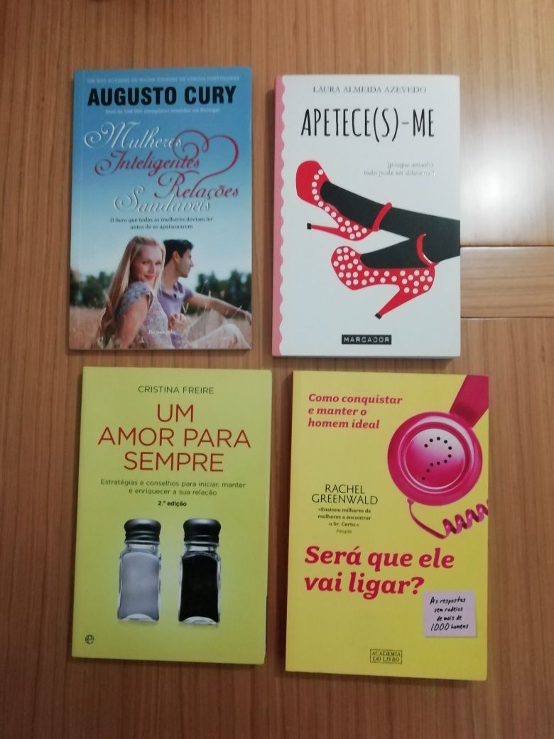 Livros de auto ajuda a 2 eur.