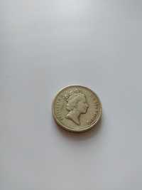 Продам монету елизабет 2 1990 Great Britain pound