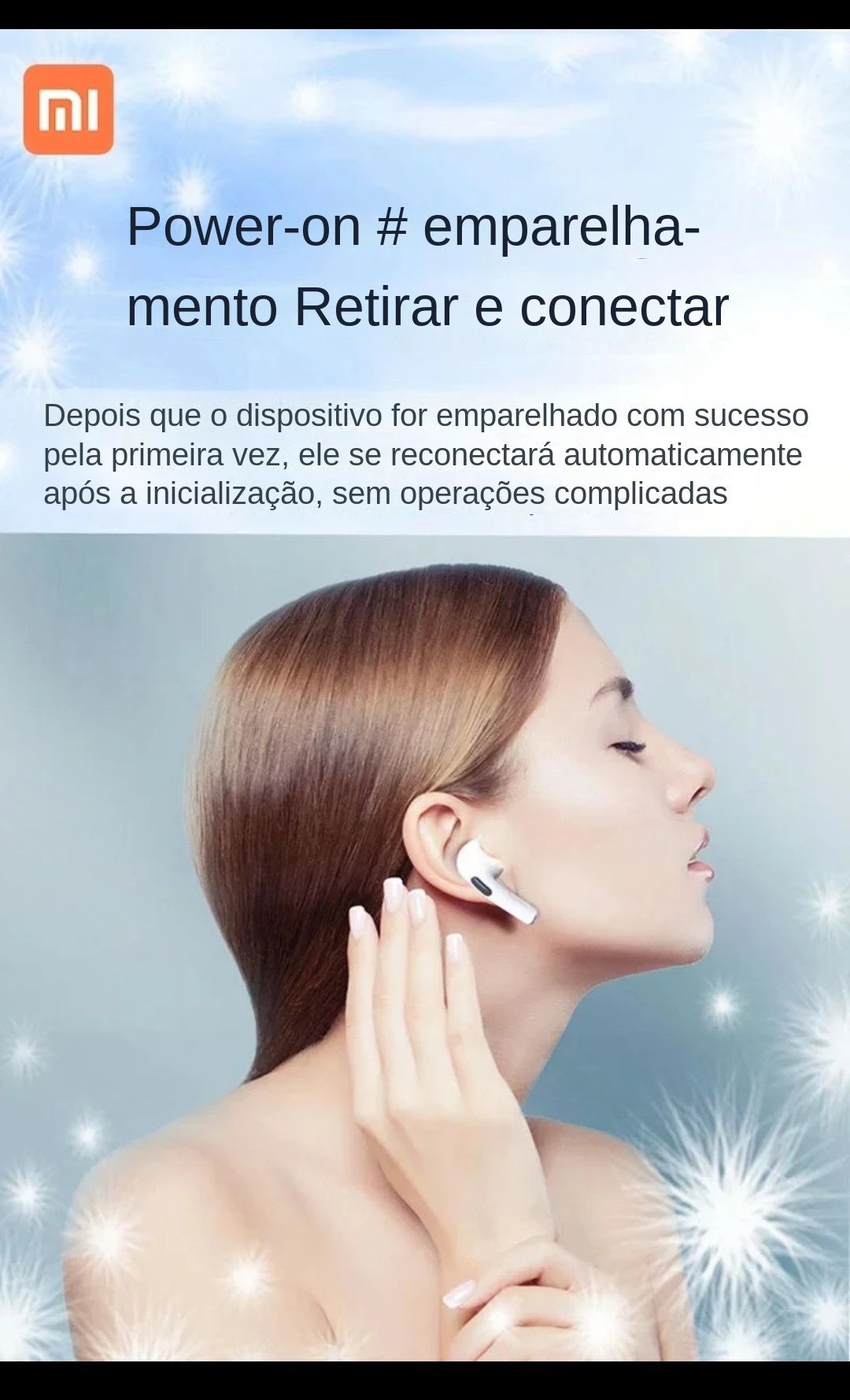 Fones de último modelo