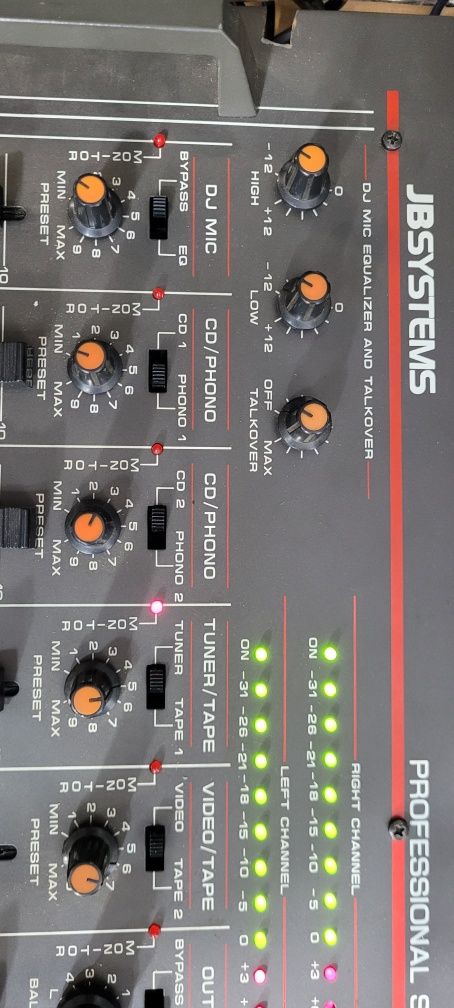 JBsystems Professional Sound Mixer MX 05-DJ