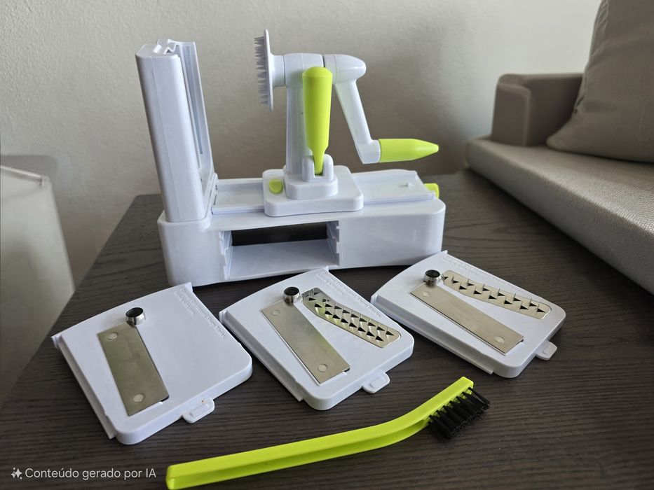 Espiralizadora/cortadora de vegetais