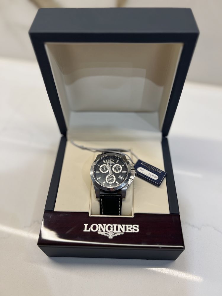 Zjawiskowy zegarek Longines Conquest Chrono L3.660.4.56.3