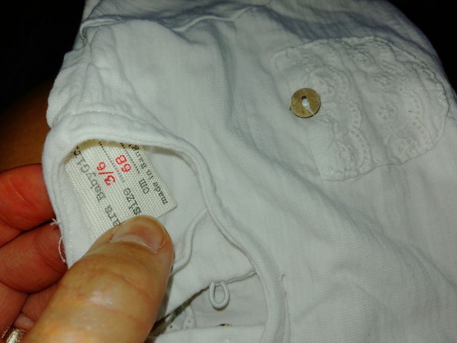 T-shirts menina 3/6 meses zara e primark