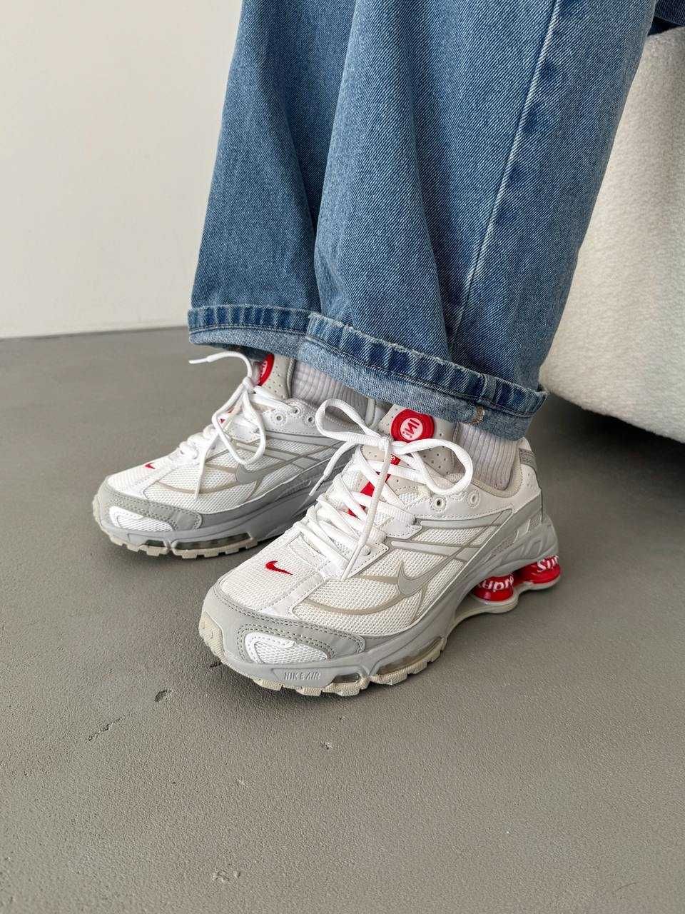 Nike Shox Ride 2 SP Supreme White Red
