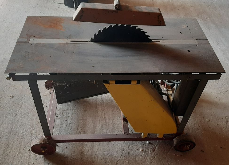 3-fazowa piła stołowa do drewna, trajzega silnik 5,5 kW