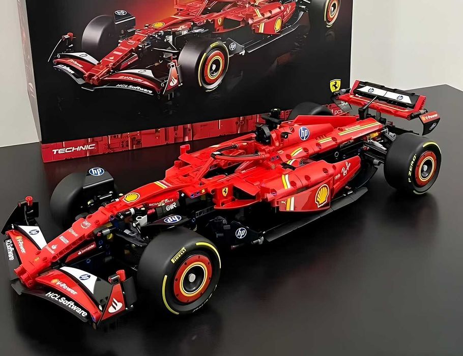 LEGO Compatível - Technic Ferrari - Ferrari SF-24 com 1361 peças
