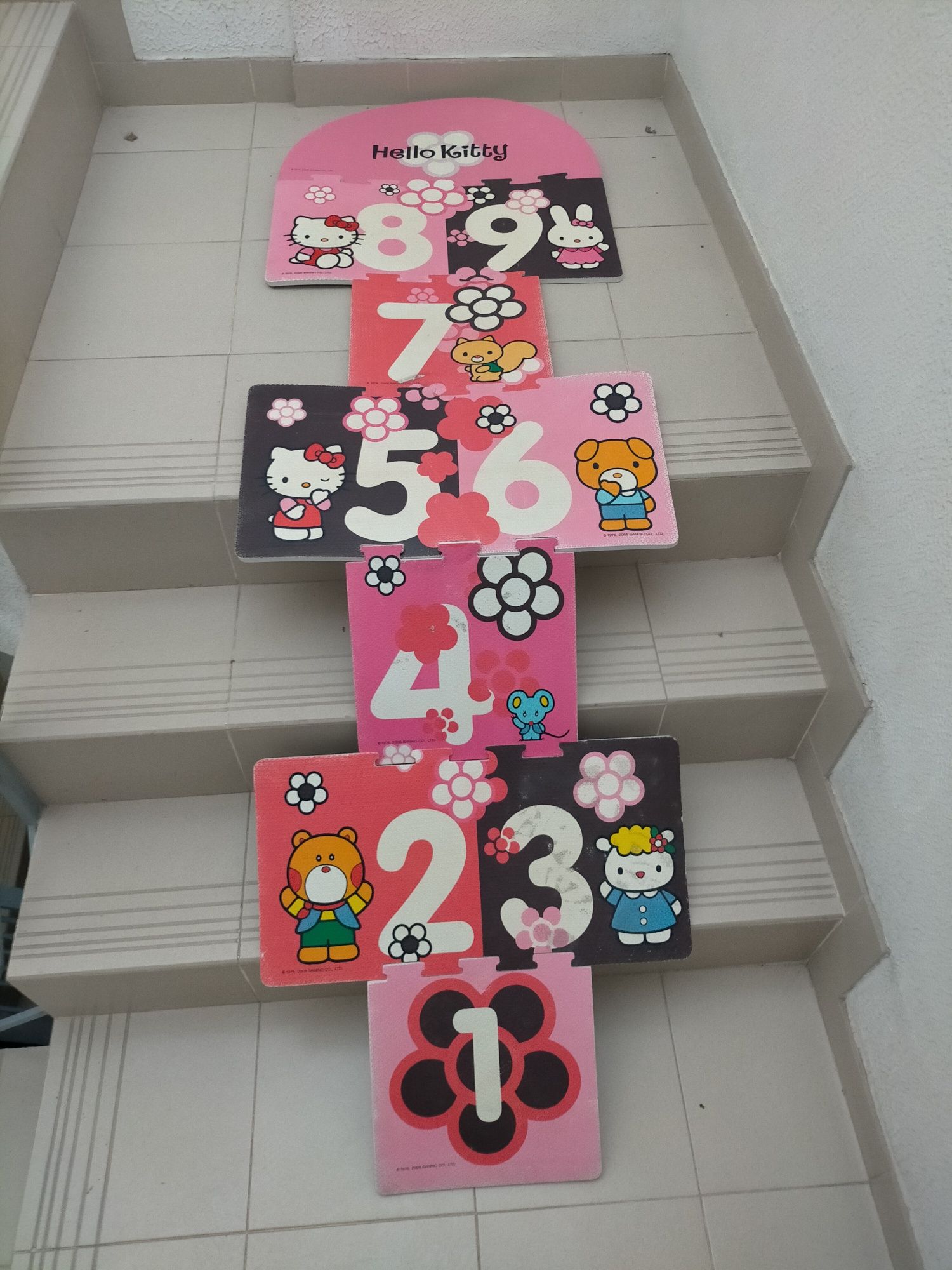 Tapete Jogo Hello Kitty