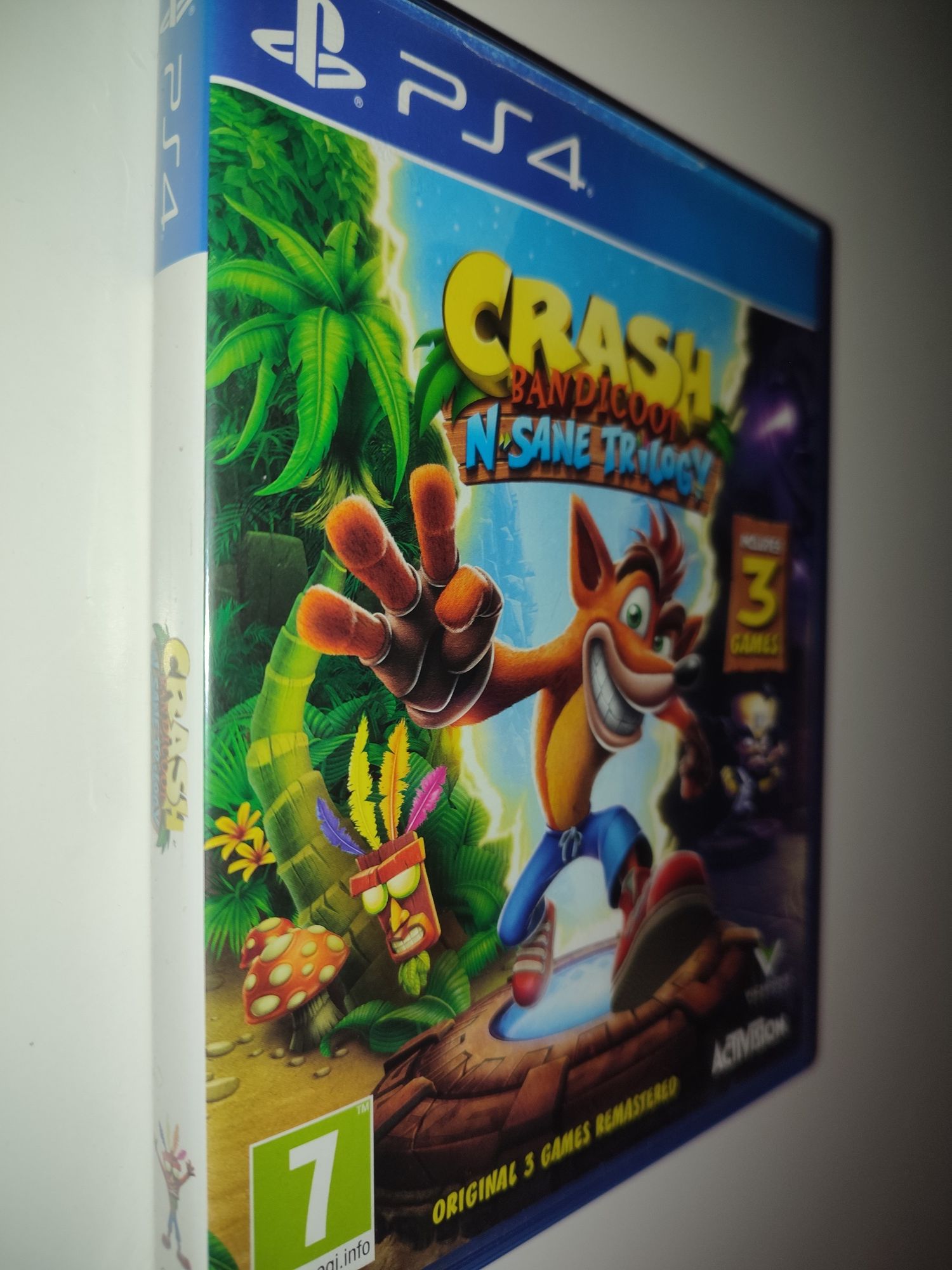 Gra Ps4 Crash Bandicoot N Sane Trilogy 3 gry w 1 PlayStation 4 Sonic