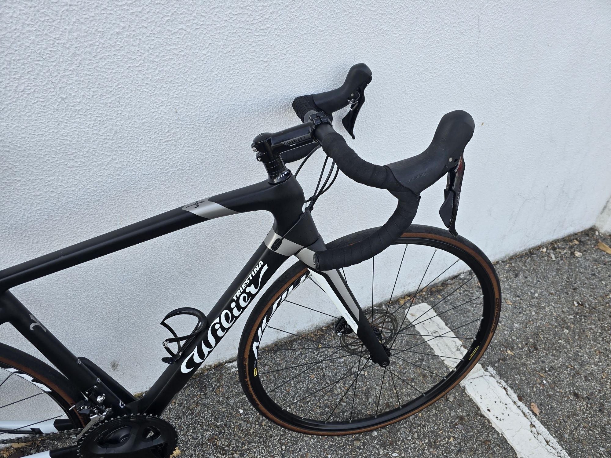 Bicicleta de carbono willier m de disco