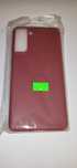 Etui Samsung S21 Plus - czerwone (burgund)