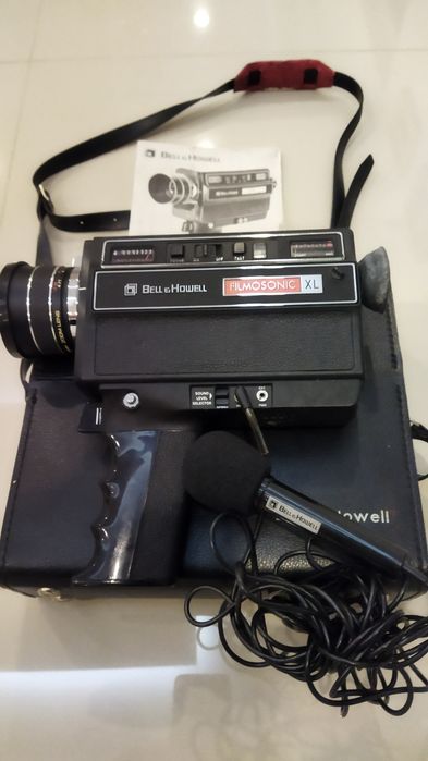 Máquina de filmar antiga