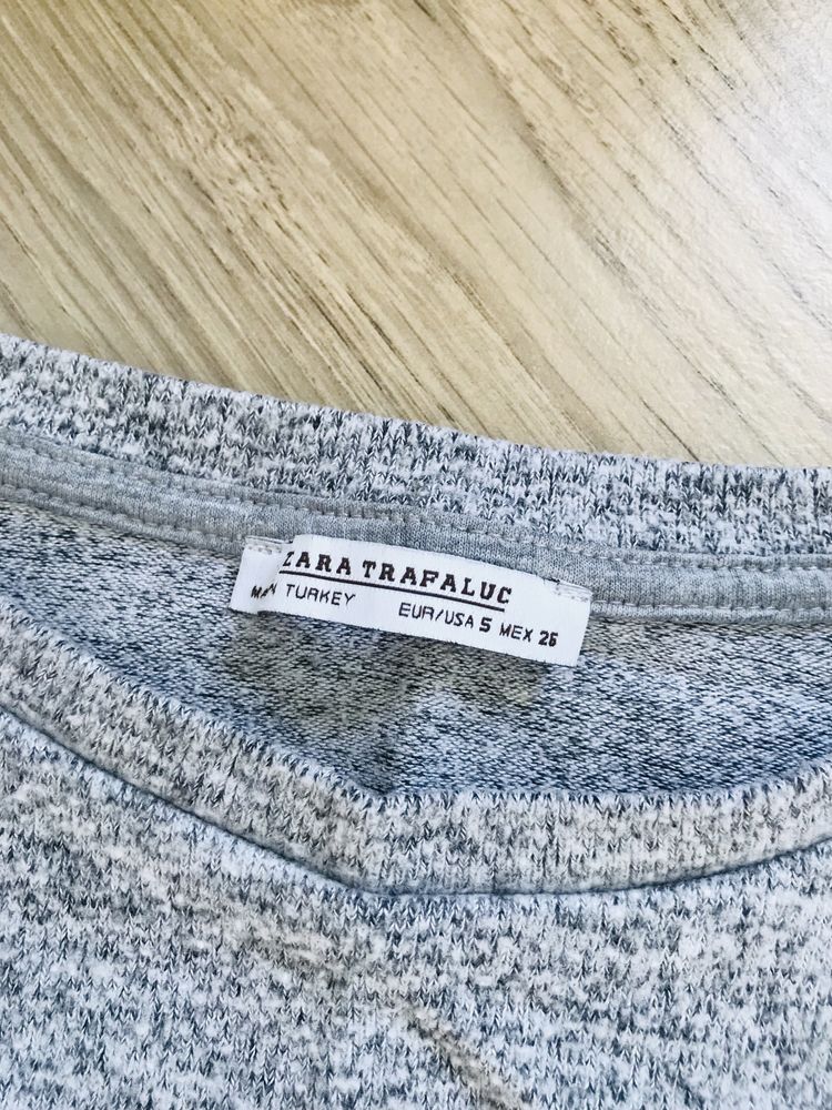 Sweter zara szary