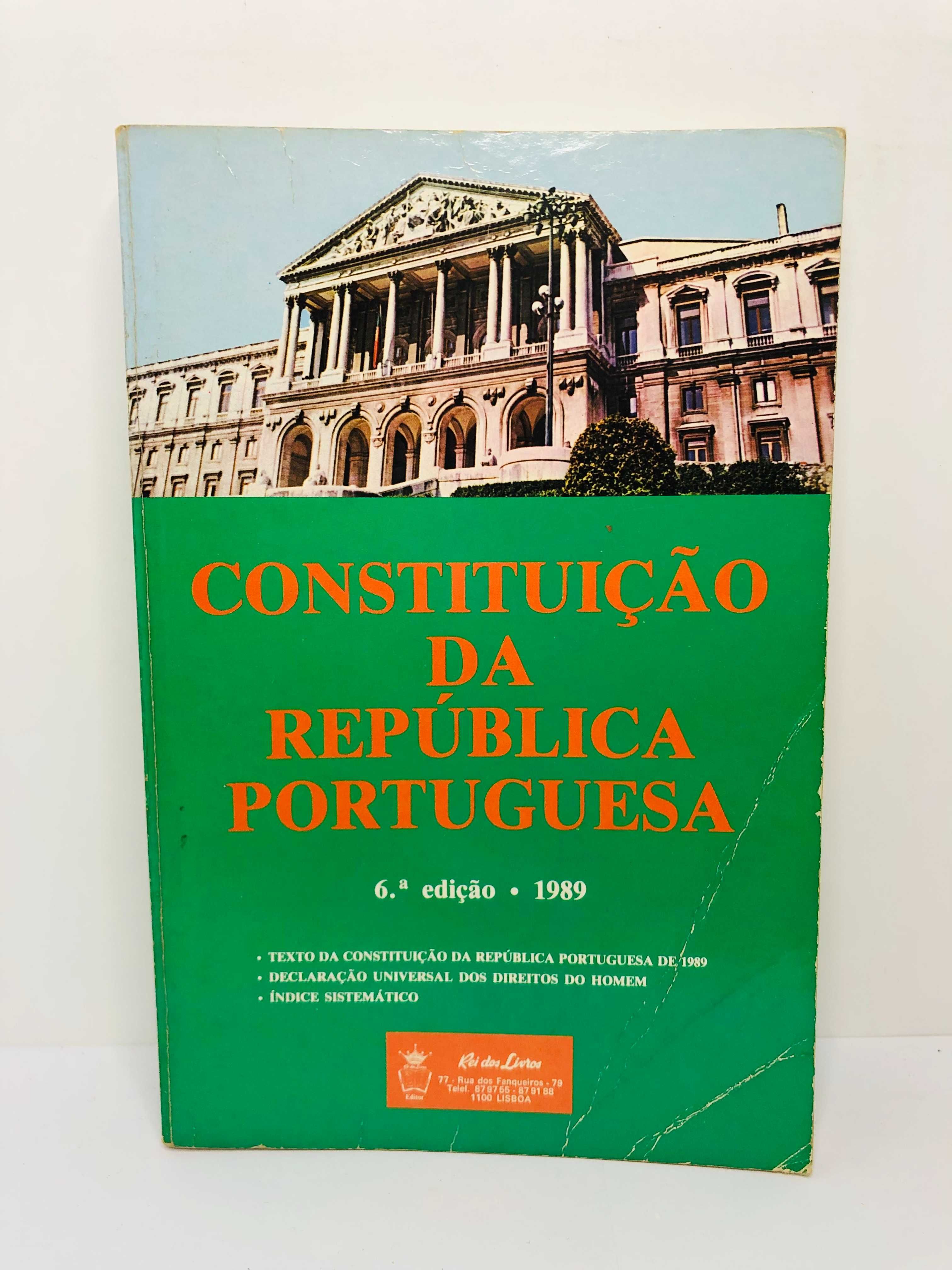 Constituição da República Portuguesa 1989