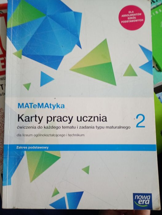 Matematyka 2 podstawa nowa era