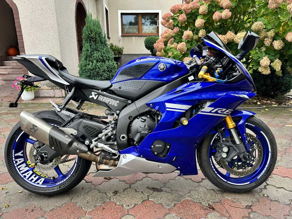 Yamaha R6 2017 RJ27 Kat A Akrapovič Öhlins Doinwestowana