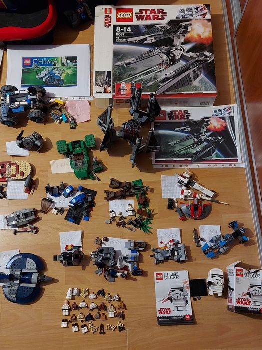 Lego star wars dużo