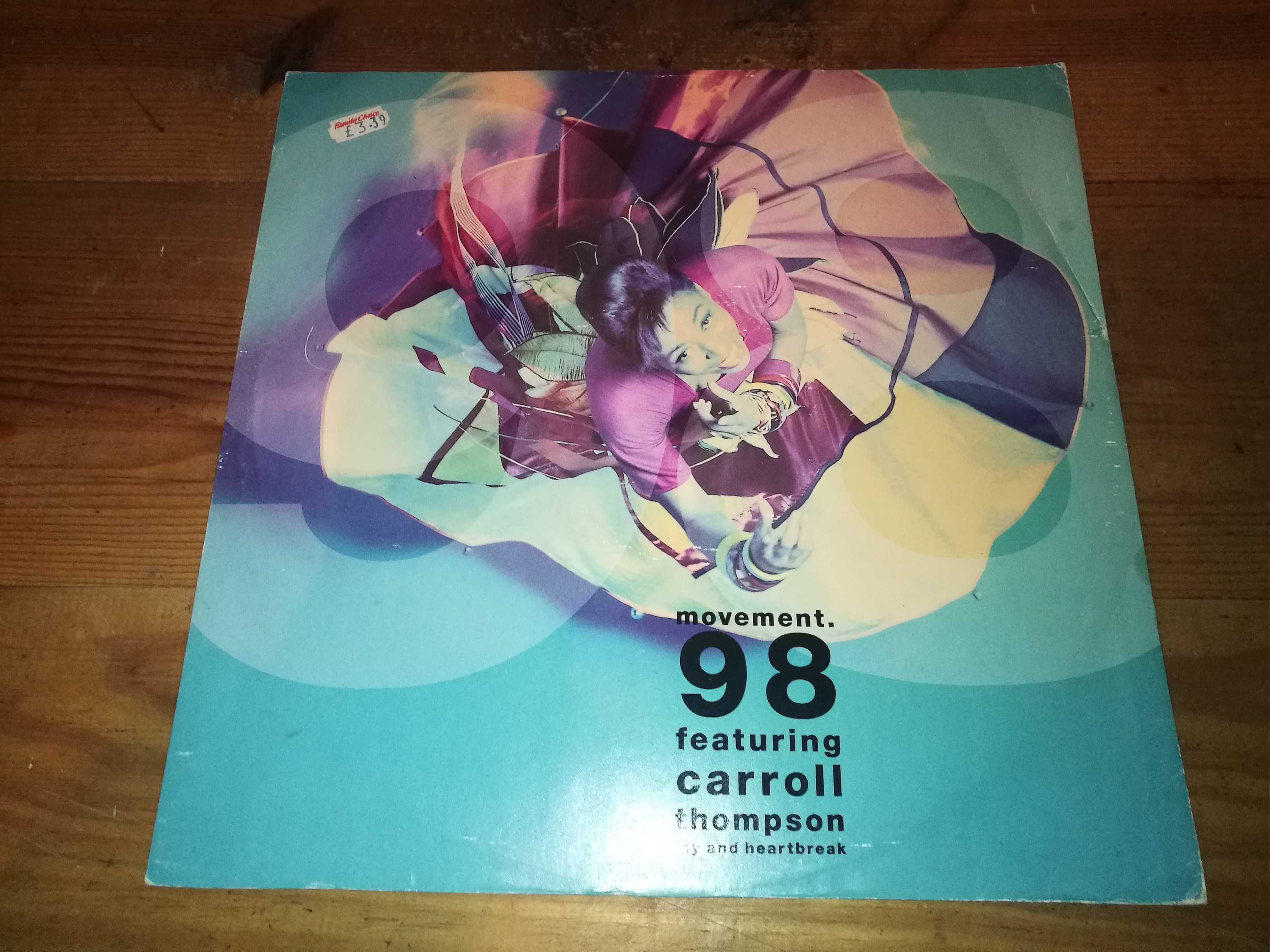 Movement 98 FEATURING CARROL THOMPSON (dance)-Joy and HeartbtbreakMAXI