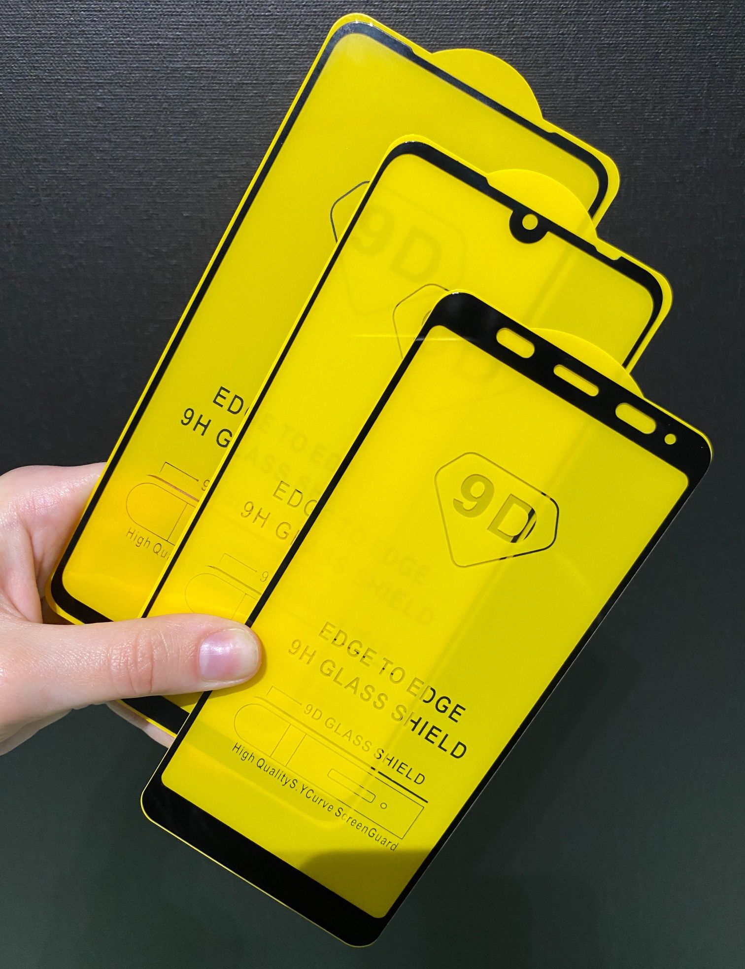 Защитное стекло 9D Xiaomi Samsung iPhone | Всі моделі | Акція