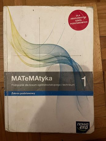 Matematyka 1 Nowa Era podręcznik zakres podstawowy