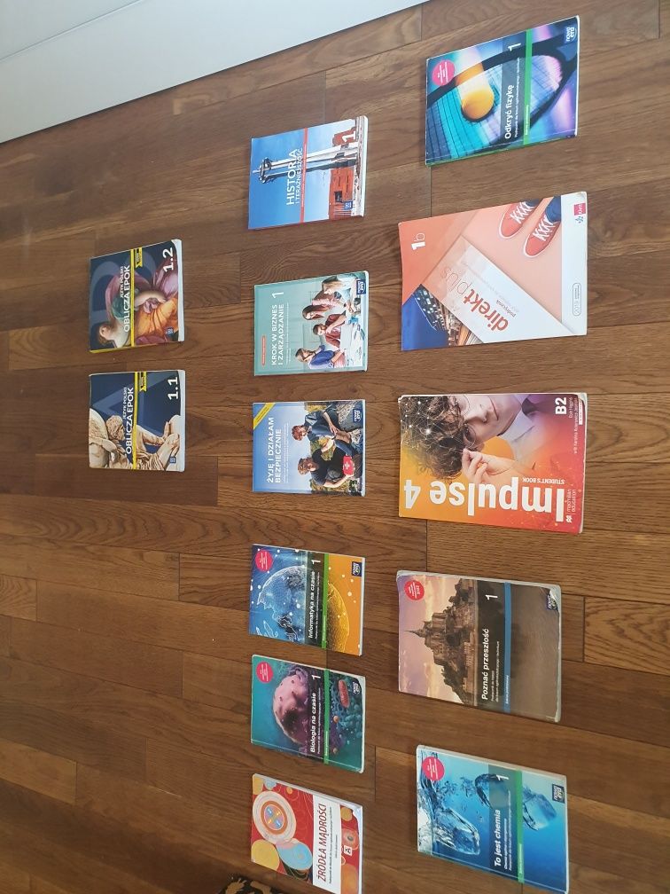 Sprzedam dwa podręczniki do polskiego klasa 1 dwie częście WSIP