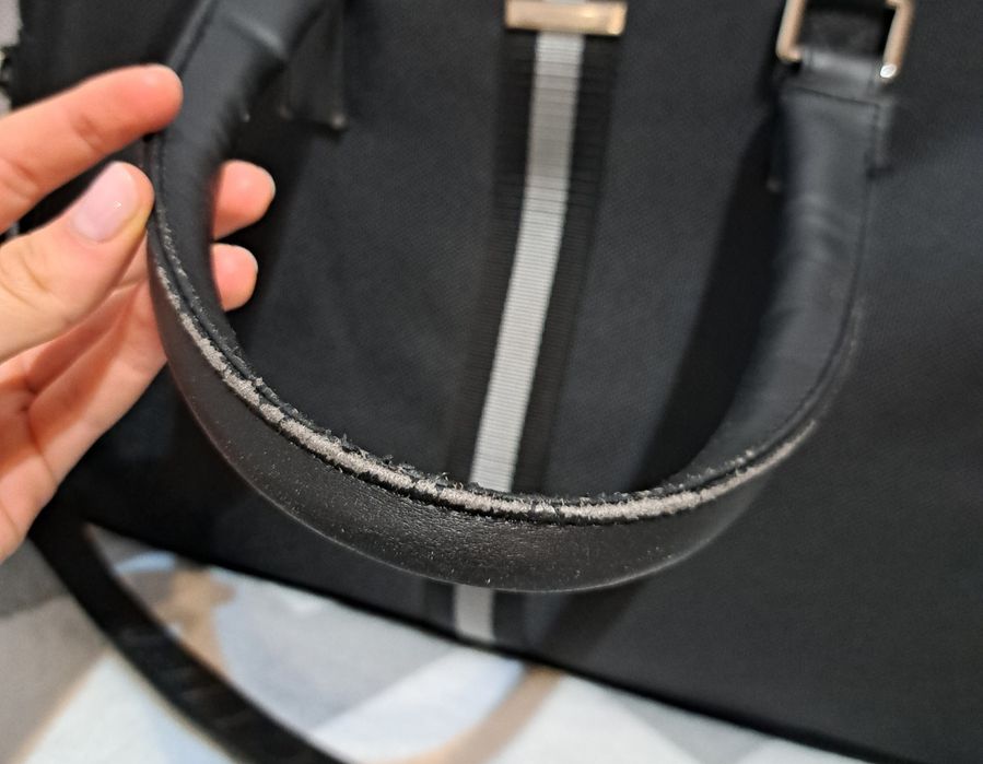Czarna torba na laptopa Wittchen męska