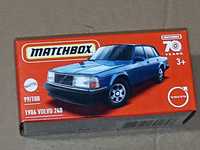 Model matchebox volvo s 240 z roku 1986