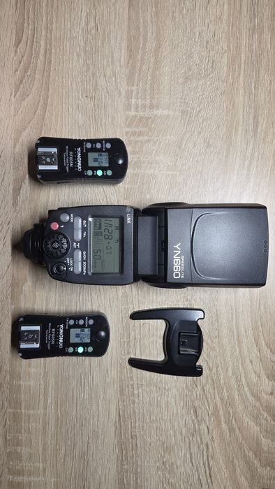 Lampa Yongnuo 660N + odbiornik/nadajnik x2