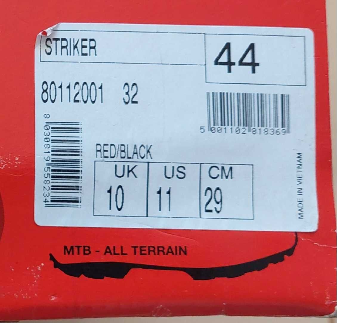 Northwave Striker MTB R44, UK 10, US 11 - Nowe - Czerwone