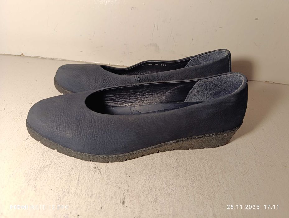 baleriny skórzane Ecco