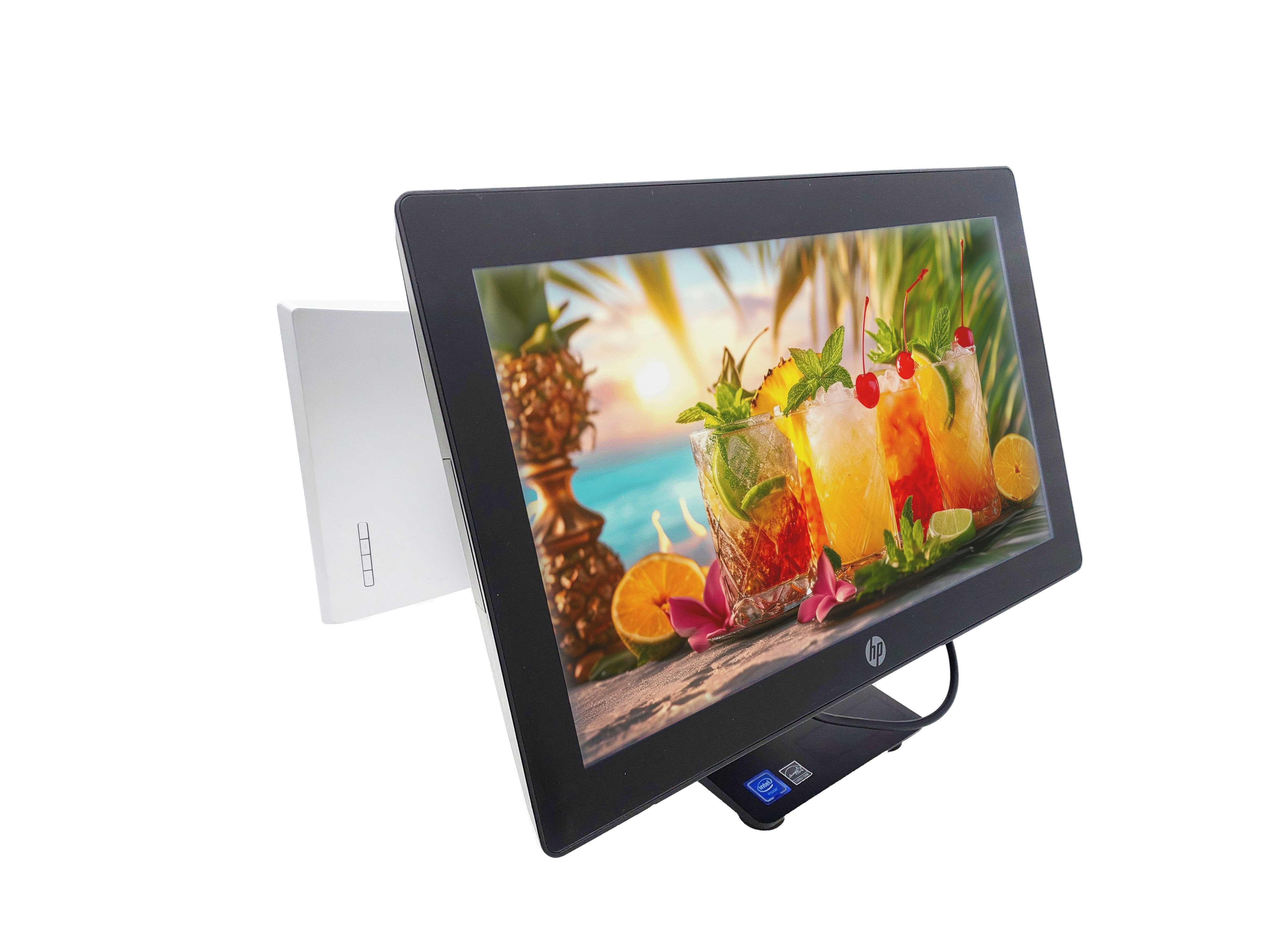 Торговий ПОС термінал сенсорний Є з екраном покупця 15,6"+14" HP RP9G1